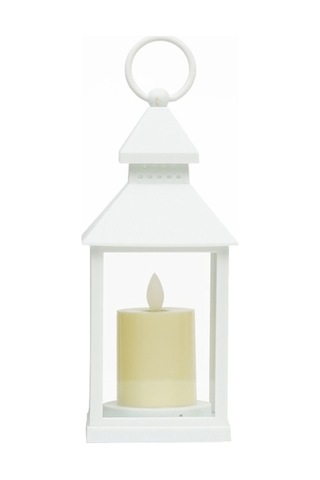 Led Elektronik Mum Işığı For Double Layer White Siyah