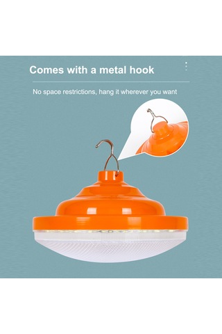 Shineyee Usb Şarjlı Fener, 3 Seviye Aydınlatma, 200w Ultra Parlak, Dış Mekan İçin Uzun Süre Kullanıma Dayanıklı, Metal Kanca İle Taşınabilir Işık Kaynağı Diğer