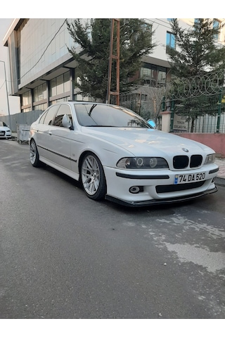 Bmw E39 5 Seri Ön Lip Ön Ek 1996-2003 Parlak Siyah Plastik