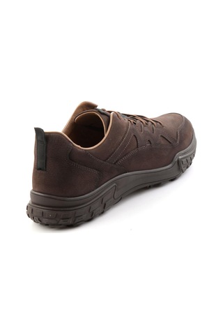 Bambi Kahve Nubuk Hakiki Deri Erkek Sneaker E01018272001