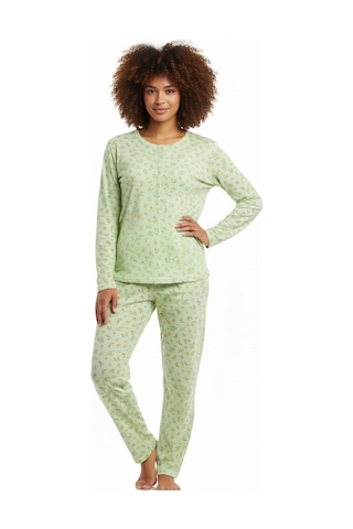 Bayan Pijama Takımı 2201 Yeşil