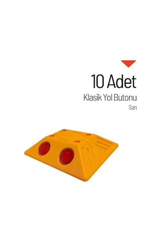 10'lu Klasik Yol Butonu Seti-3696