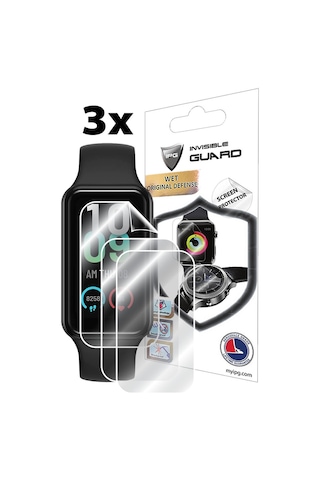 Amazfit Band 7 Akıllı Saat ile uyumlu IPG Ekran Koruyucu (3 Adet)