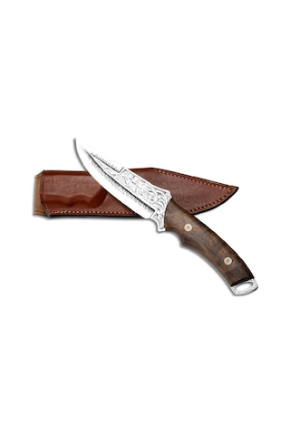 Bora 422 Phantom Kök Ceviz Gravürlü Bıçak Kahverengi