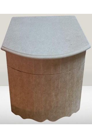 1448bng90266hobi Adn Dekoratif Dikiş Kutusu Hareketli Bölmeli Ahşap Mdf Ham Cnc Kesim El Yapım