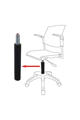 Ofis Koltuğu Piston Yedek Parçası, 140 Mm 120x60
