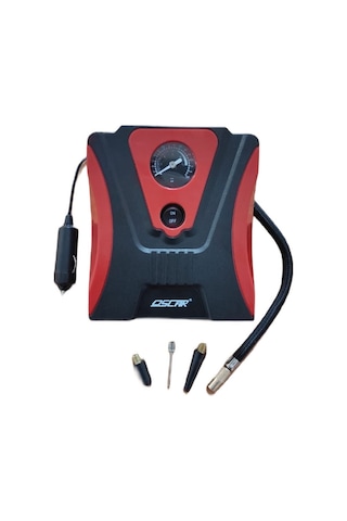 Oscar 12V Çakmaklık Girişli Oto Kompresör Hava Pompası