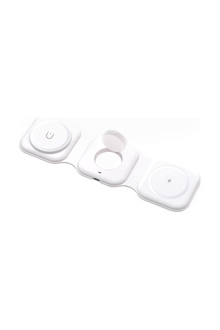 Maiyame 3'ü 1 Arada Şarj İstasyonu Kablosuz Şarj Cihazı Katlanabilir Stand