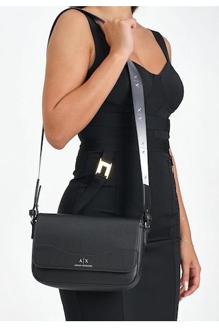 Armani Exchange 942912cc783 Wave Kadın Omuz Çantası Siyah