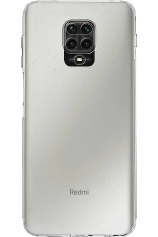 Xiaomi Redmi Note 9 Pro Kılıf Kamera Korumalı Tıpalı Şeffaf Silikon Kapak