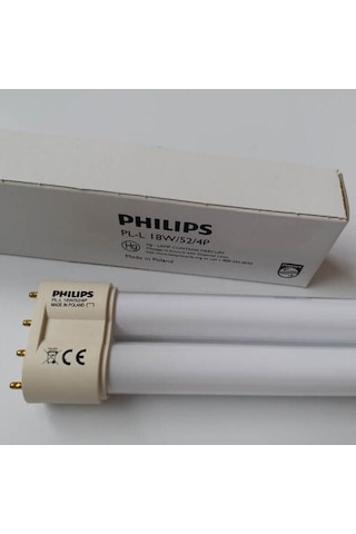 Phılıps Pll 18w/52/4p Uv-a Lamba 450 Nm Kuvöz Ampulü