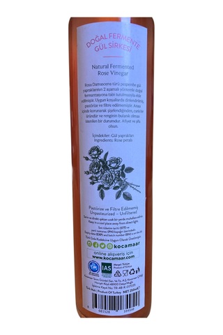 Kocamaar Çiftliği Gül Sirkesi 250 Ml
