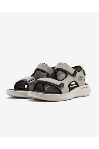 Skechers Bounder 2.0 Sandal - Thutton Erkek Bej Sandalet 232893 Tpbk Bej