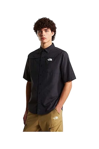 The North Face M Sequoia Ss Erkek Gömlek Siyah
