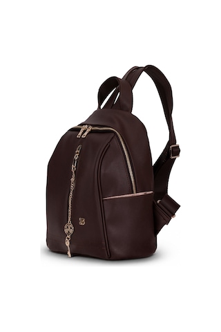 Bloominbag Burkley Avelıne Cocoa Brown Pu Deri Kadın Sırt Çantası kahverengi