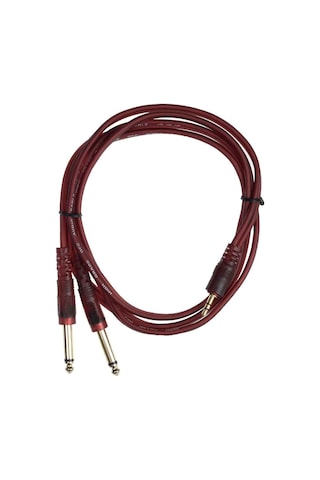 Tunex 3,5 Mm St 2x6,3 Mm Mono Erkek 1,5 Mt Slikonl Mr-600