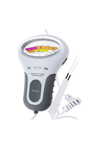 Moly Ph Ve Klor Cl2 Seviye Ölçer Test Cihazı, Yüzme Havuzu Spa Su Monitörü