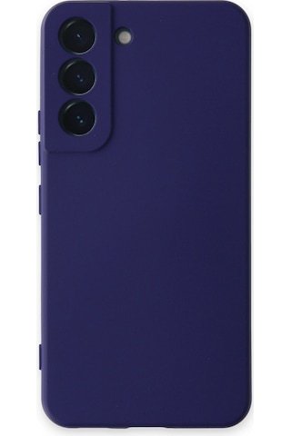 Samsung Galaxy Uyumlu S22 Kılıf Kamera Korumalı Içi Kadife Lansman Silikon Kapak