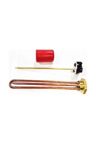 Uzakdoğu Güneş Enerji Isıtıcısı 30cm Bakır 2000w+termostat+kapak