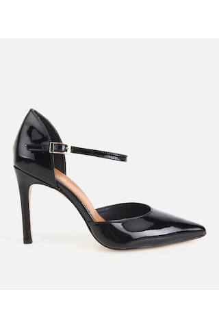 Hotiç Kadın Rugan Deri Siyah Bilekten Bağlamalı Stiletto 01ayh321930a100 01ayh321930a100 Siyah