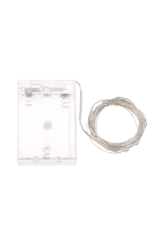 Monyee Ip65 Su Geçirmez 3m 30 Led Pembe Işıklı Pilli Led Süpürgesi, 4.5v 1.8w, Romantik Festivite Atmosferi, Ev/parti/şenlik Dekoru Pembe