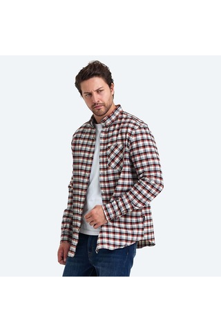 The Crow MANCHESTER Erkek Kiremit Gömlek