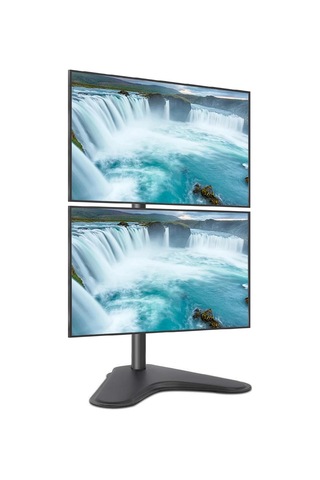 Lexroo Ef73 Steel Design 2-8 Kg Çift Ekran Asansörlü 13"-27" Monitör Standı