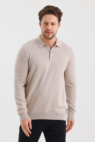 Alexander Gardi Alexandergardı Düğmeli Polo Yaka Regular Fit Kazak E24-eze-36 001