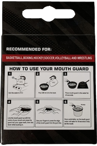 Leon Classic Dişlik Medikal Boks Dişliği Şeffaf Kutulu Şeffaf