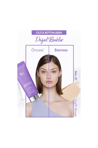 Missha M Perfect Cover Serum BB Cream 21 Light Beige