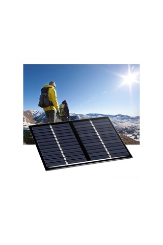 Suofeng Taşınabilir 1.5w 12v Güneş Paneli, Kamp Ve Seyahatler İçin Dıy Şarj Çözümü
