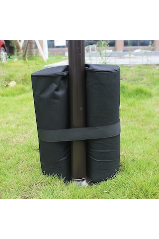 Xiyyadms 600d Oxford Kumaşlı Kamu Reklam Çadırı Sabitleme Torbası - Rüzgar Dayanıklı, Katlanabilir, Taşınabilir 25x40cm Tek Kova Çok Renkli