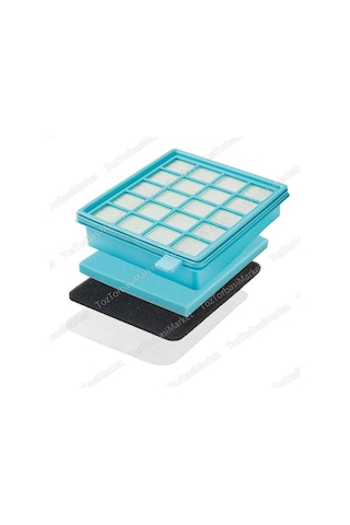 Phılıps Uyumlu Fc 9323 Powerpro Compact Hepa Filtre Seti 3 Kutu (380961022)