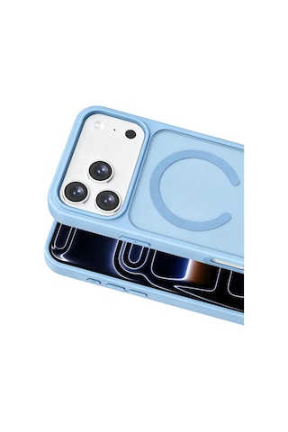 Joko - 444 - Apple İphone 18 Pro Jota Magsafe Kapak - Glblseme - - Mavi