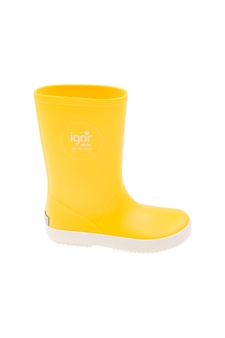 Igor Splash Nautico Erkek/kız Çocuk Su Geçirmez Yağmur Kar Çizmesi W10107 Sarı 001