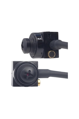 Ayt Powermaster Pm-19311 3.6mm 800 Tvl 1-4 Sensör Mikrofonlu Vida Tip Mini Kamera Dvr Cihazı İçin Giz Li Kamera