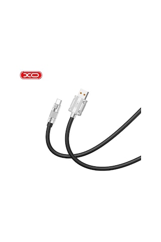 Nb227 6a Hızlı Şarj Kablosu Usb-a To Type-c Silikon Çinko Alaşımlı Dayanıklı 1.2m Veri Şarj Kablosu