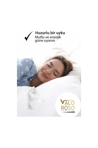 Lexroo Pamuklu Overlok Dikim 50x70 Beyaz Iç Astar, Fermuarlı Yastık Kılıfı, 6'lı Yastık Şiltesi