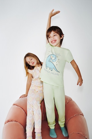 Penti Açık Pembe Kız Çocuk Cute Dog Pamuklu 2'li Pijama Takımı