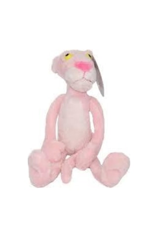 Pembe Panter Peluş Uyku Arkadaşı Ithal Organic Kumaş 35 Cm PEMBE