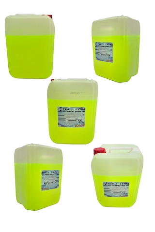 Profesyonel Fırçasız Oto Yıkama Şampuanı 20 Kg X 5 Ekonomik Set