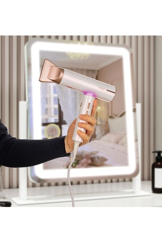 Zln9181 Athena Pro Iyonizerli Saç Kurutma Fön Makinesi 1800w 3 Isı Ve 3 Hız Ayarı, Iyonik