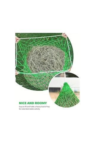 Trendooze Gaojunshop01 Mavi Yavaş Yemlik Ağı, Dayanıklı Nylon İp, At Ve Koyun İçin