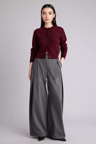 Defacto Regular Fıt Bisiklet Yaka Hırka E3654ax26spbr470 Bordo-br470