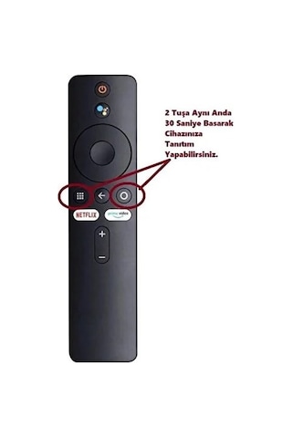 Xiaomi Mi Box S 4k Uyumlu Tv Stick Netflix-prime Video Tuşlu Kumanda Ses Komutlu