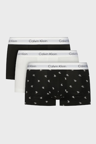 Calvin Klein Erkek Boxer Lv00nb4389 3th Siyah-beyaz-siyah Siyah-beyaz-siyah
