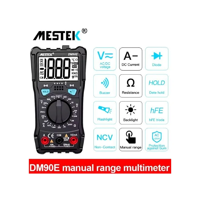 Mestek Dm90e Dijital Multimetre