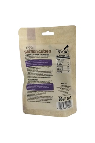 Dog Salmon Cubes 3x80gr. Somonlu, Köpek Ödül Maması