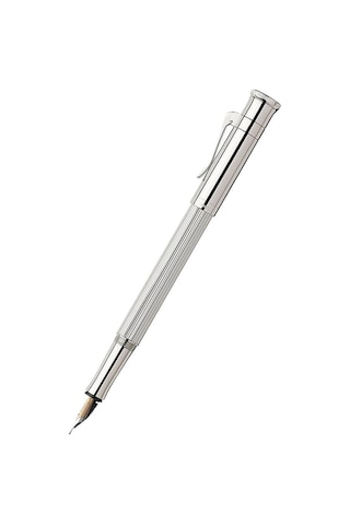 Graf Von Faber-castell Gümüş Kaplama Dolma Kalem, Ob Uç 148564 Gümüş