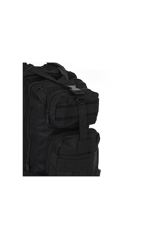Single Sword 30l Taktik Outdoor Kamp Seyahat Sırt Çantası Siyah Siyah